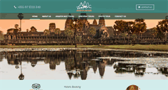 Desktop Screenshot of angkortourguides.com